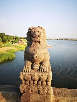 盧溝橋獅子石雕