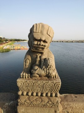 盧溝橋獅子石雕