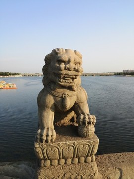 盧溝橋獅子石雕