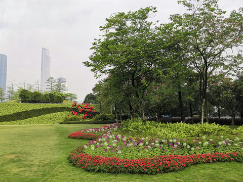公園一角