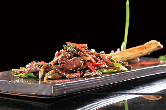 香辣牛肋肉