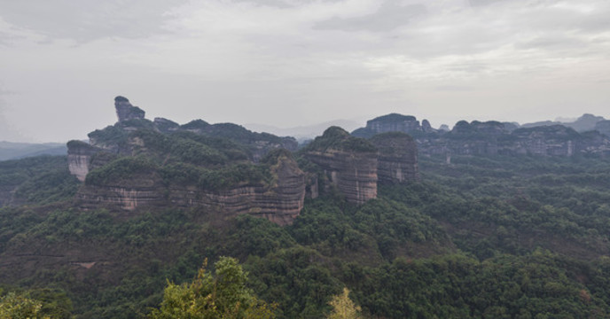 丹霞地貌風(fēng)景