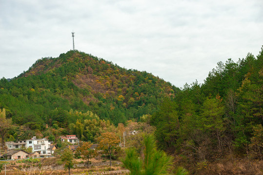 金寨縣秋景
