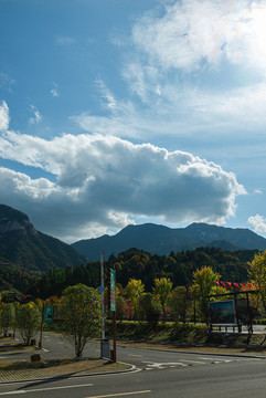 金寨縣天堂寨秋景