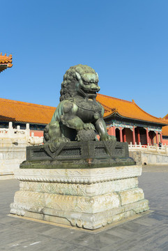 太和殿銅獅子