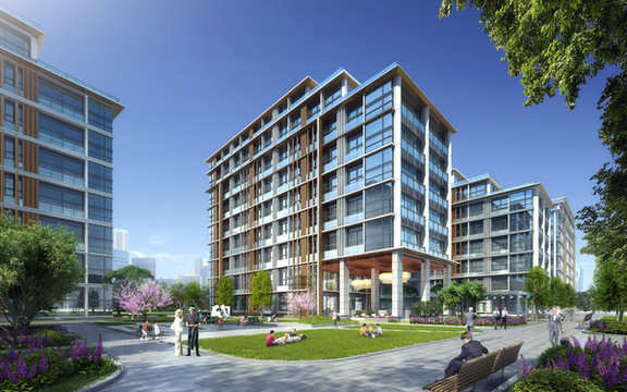 規(guī)劃建筑景觀園林設(shè)計(jì)效果圖
