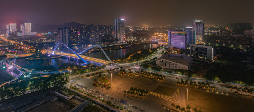 南沙夜景