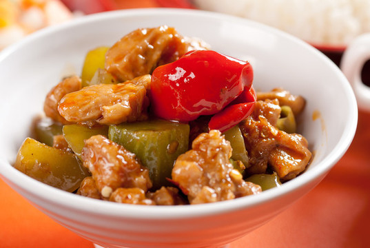青筍燒兔套飯