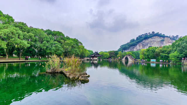 柯巖風景區(qū)湖景