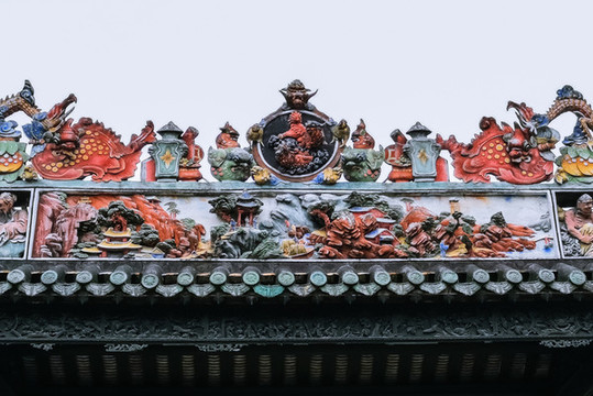 陳家祠彩雕