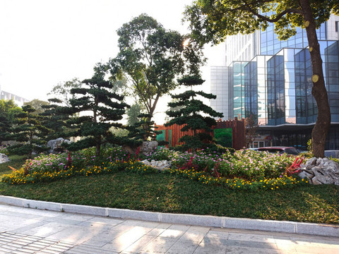 街邊景