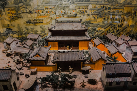 古鎮(zhèn)模型