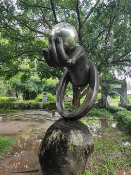 創(chuàng)意雕塑展示