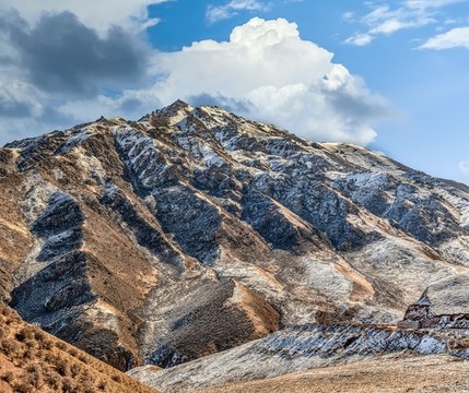 甘肅祁連山雪山
