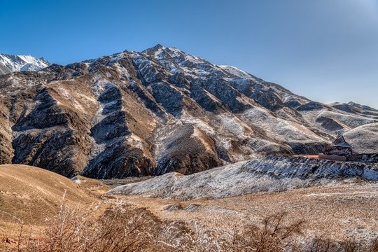 甘肅祁連山雪山