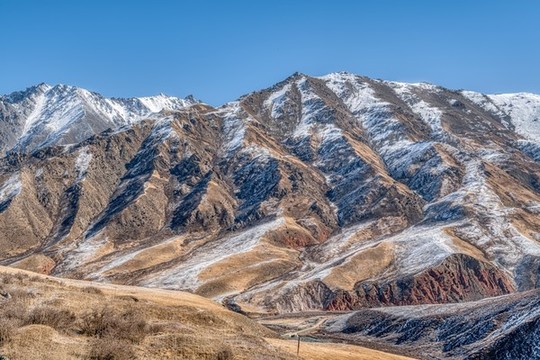 甘肅祁連山雪山