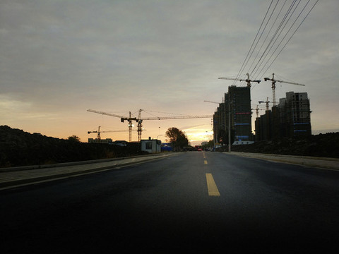 道路工地