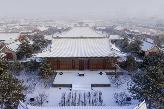 法華寺大殿