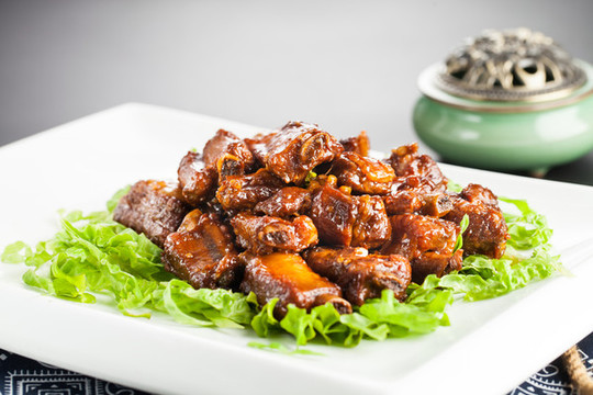 生炒小排