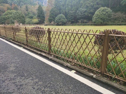 竹子欄桿