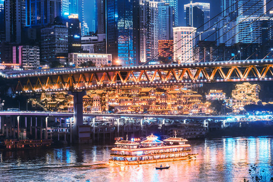 重慶洪崖洞夜景