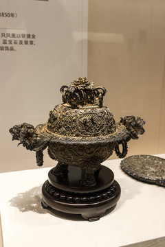 花絲鏤空熏爐