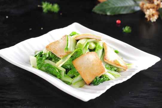 青菜豆腐