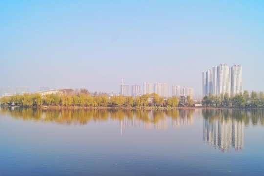湖景