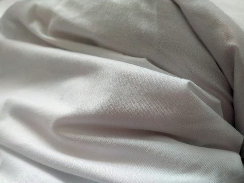 白色的布