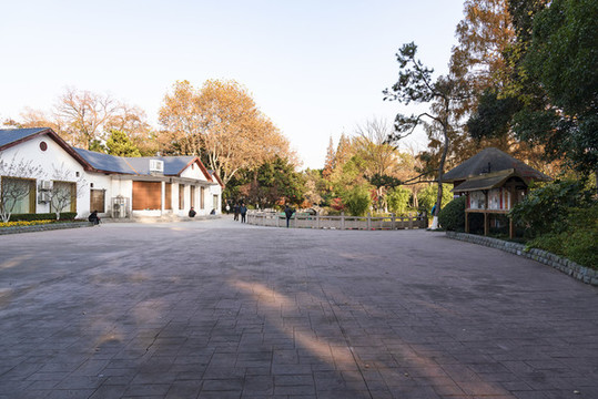 公園一角秋景