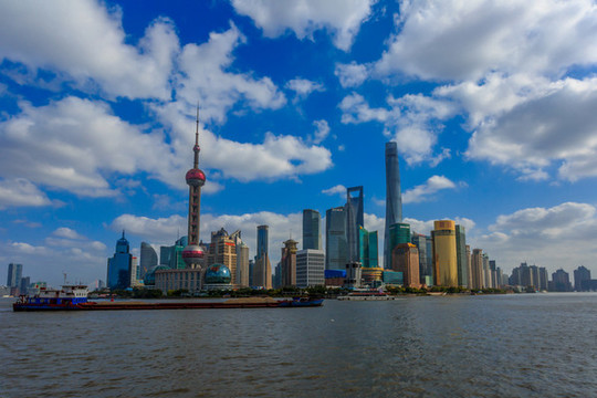 現(xiàn)代建筑景觀全景圖