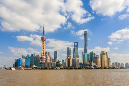 上海現(xiàn)代建筑天際線高清圖