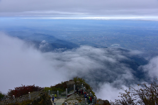 峨眉山云海風光
