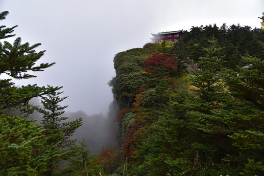 峨眉山云海風(fēng)光