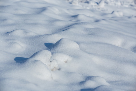 白色的雪地地質地貌背景圖