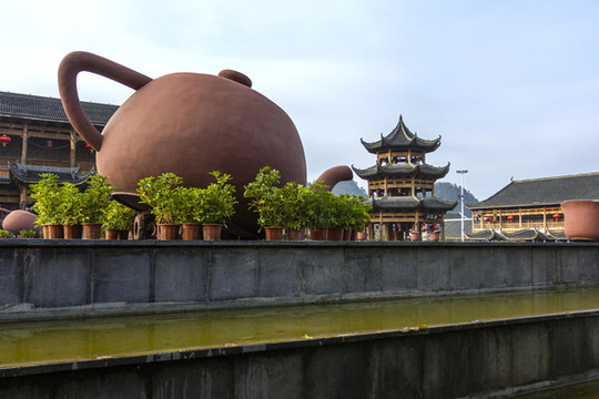 大茶壺