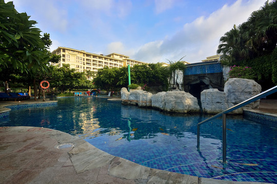酒店露天浴場