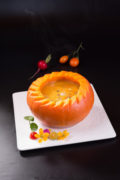 養(yǎng)生雜糧煮原只金瓜