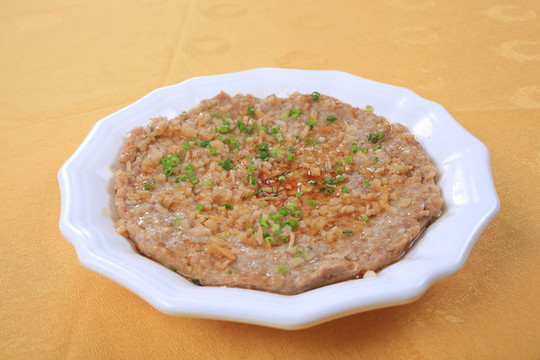 蒸肉餅