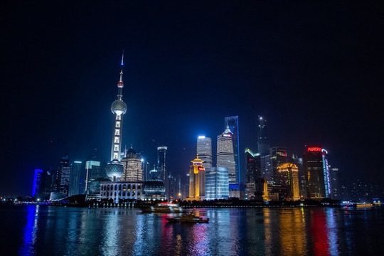 上海外灘跨年夜