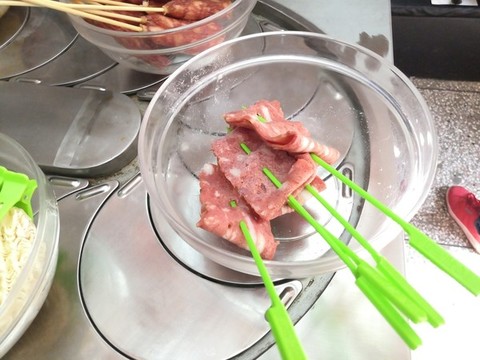 火鍋美食菜品配菜