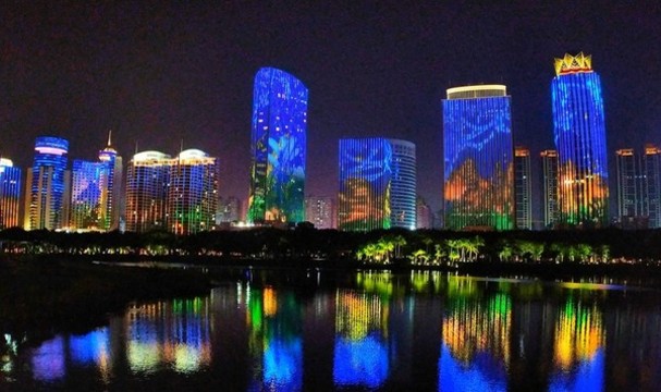 海口夜景