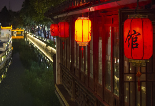 蘇州平江路夜景