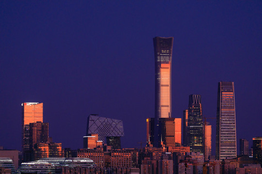 中國尊夜景