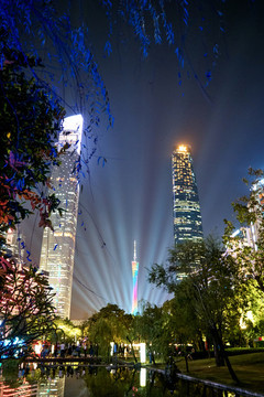 廣州珠江新城夜景