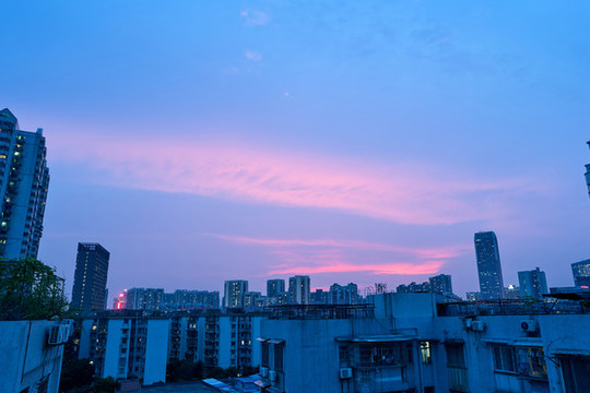 晚霞紅霞