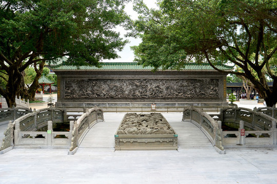 寶墨園和鳴壁磚雕