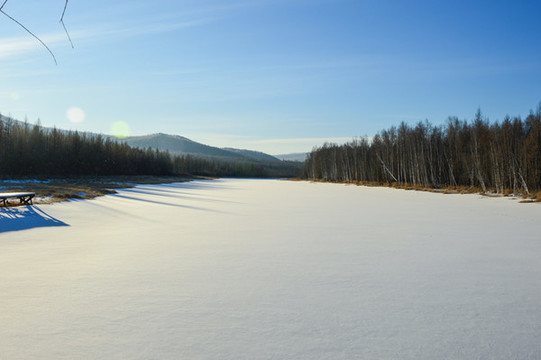 冬天雪景風(fēng)光