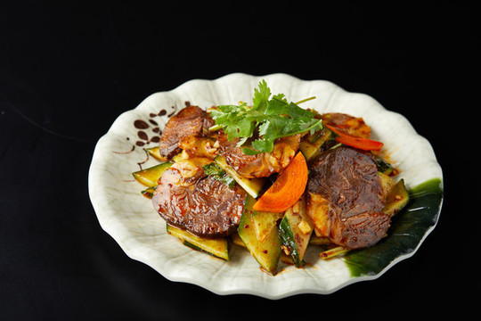 黃瓜拌牛肉1