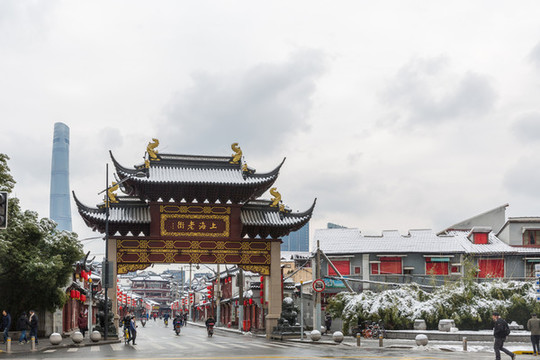 上海豫園老街